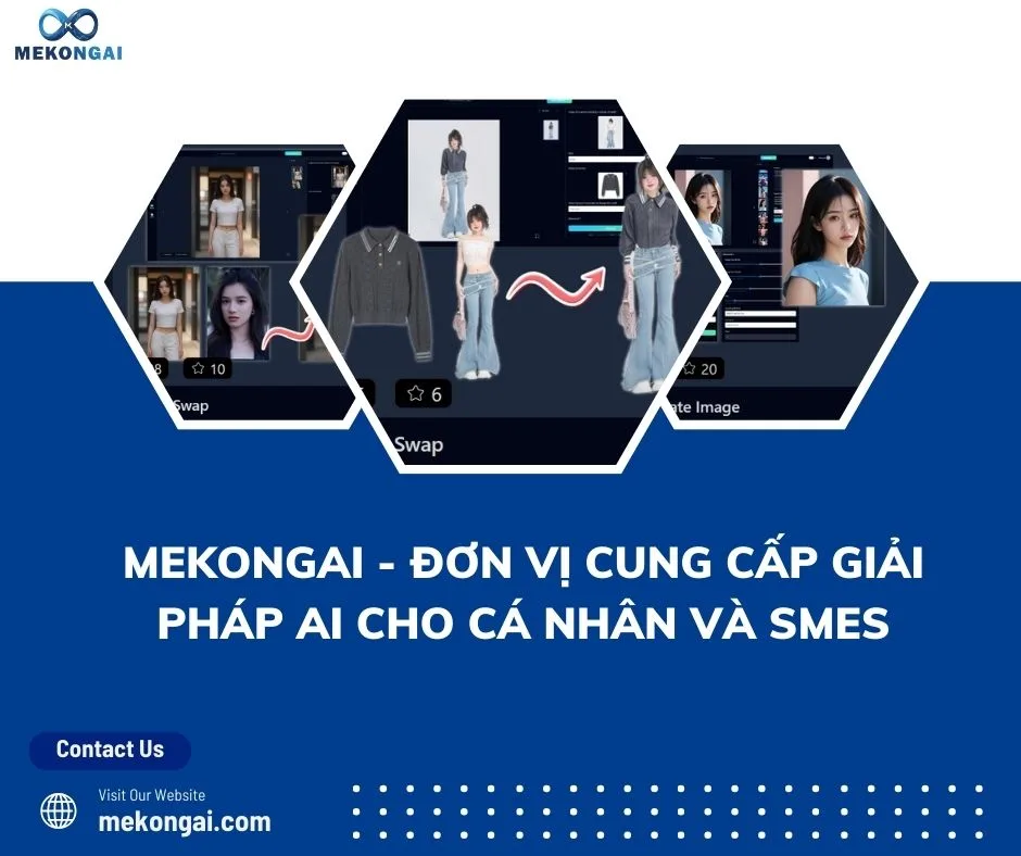 MekongAI - Đơn vị cung cấp giải pháp AI cho các nhân và SMEs
