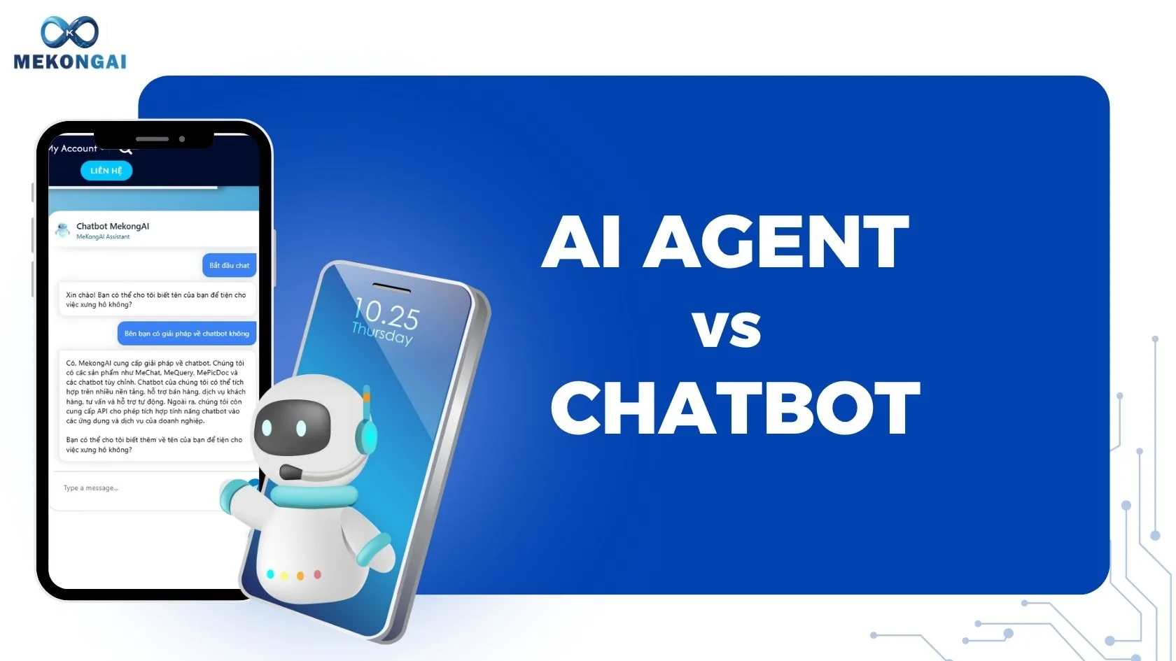 Sự khác biệt giữa AI Agent và chatbot